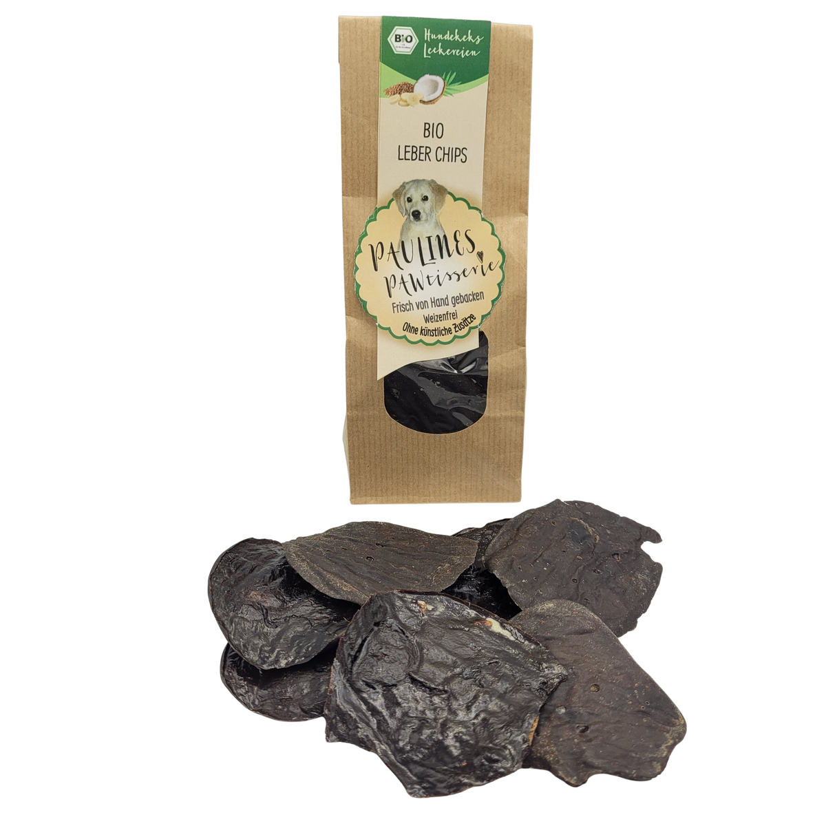 Leber Chips Bio – Pauline's PAWtisserie