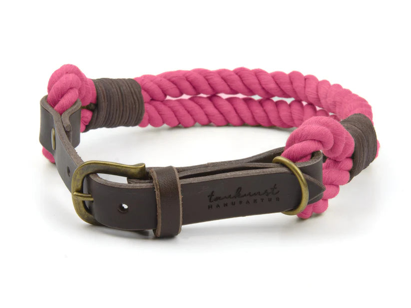 Tau Halsband Pink – Pauline's PAWtisserie